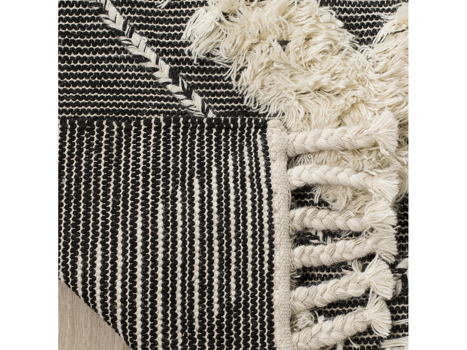 Tapis Noir/Neutre 152 X 244 cm - Emmalyn