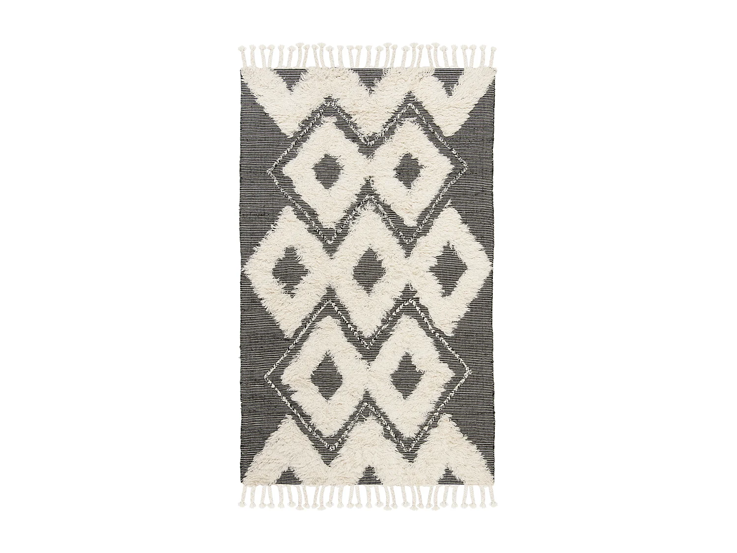 Tapis Noir/Neutre 152 X 244 cm - Emmalyn