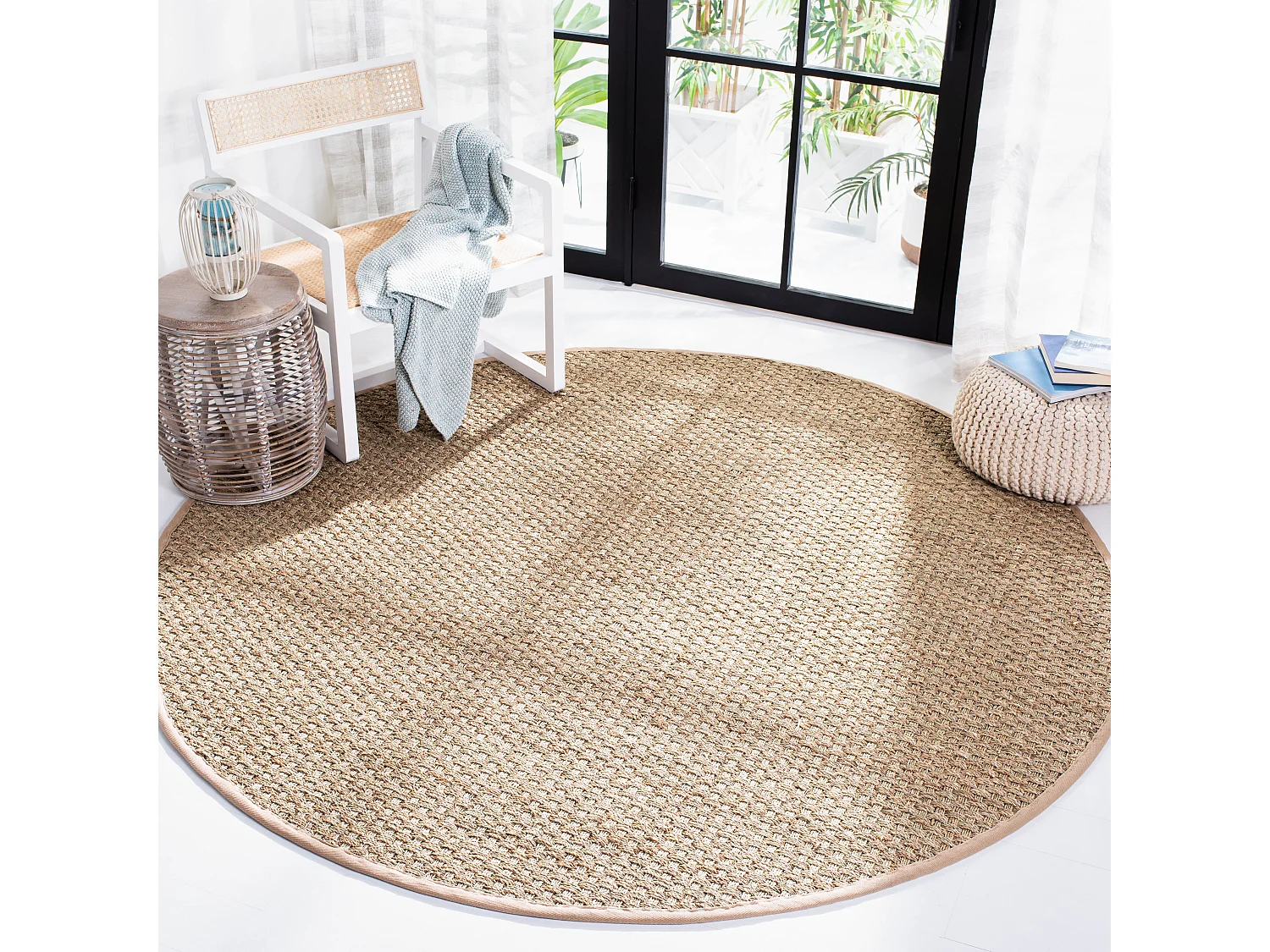 Tapis Naturel/Beige 122 X 122 cm - Roselyn