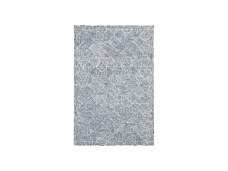 Tapis Bleu/Ivoire 61 X 91 cm - Azure