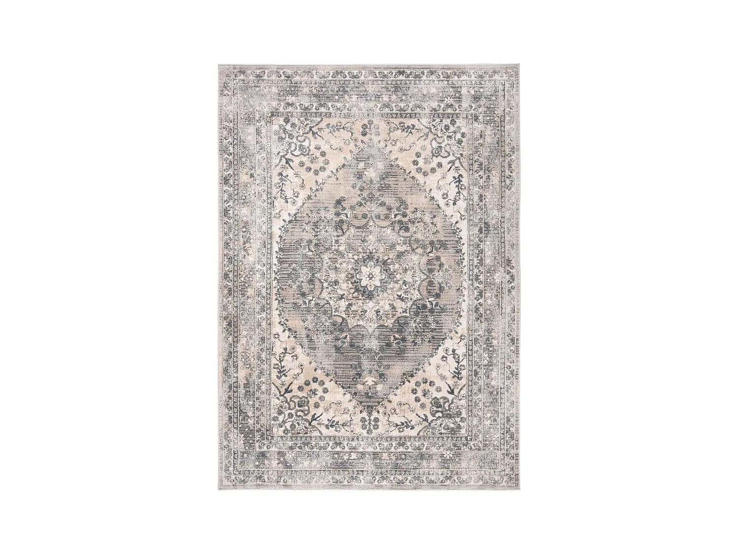 Tapis Neutre/Gris 122 X 183 cm - Reagan