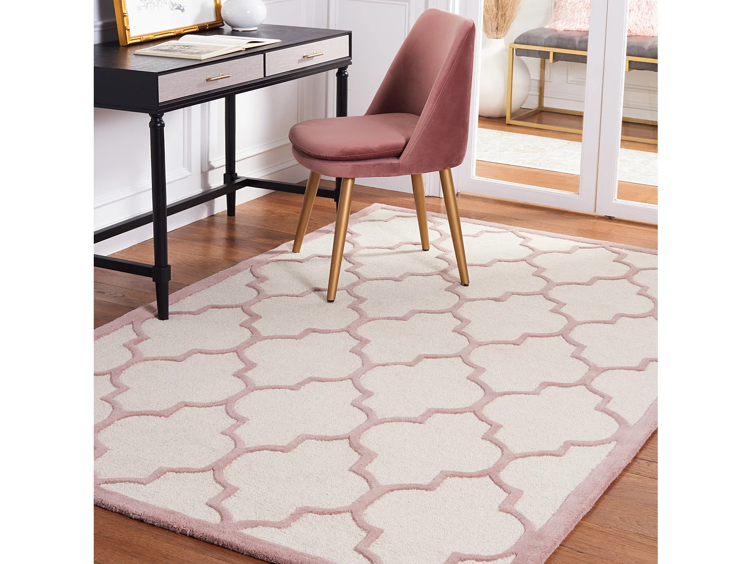 Tapis Neutre/Blanc 122 X 183 cm - Sky