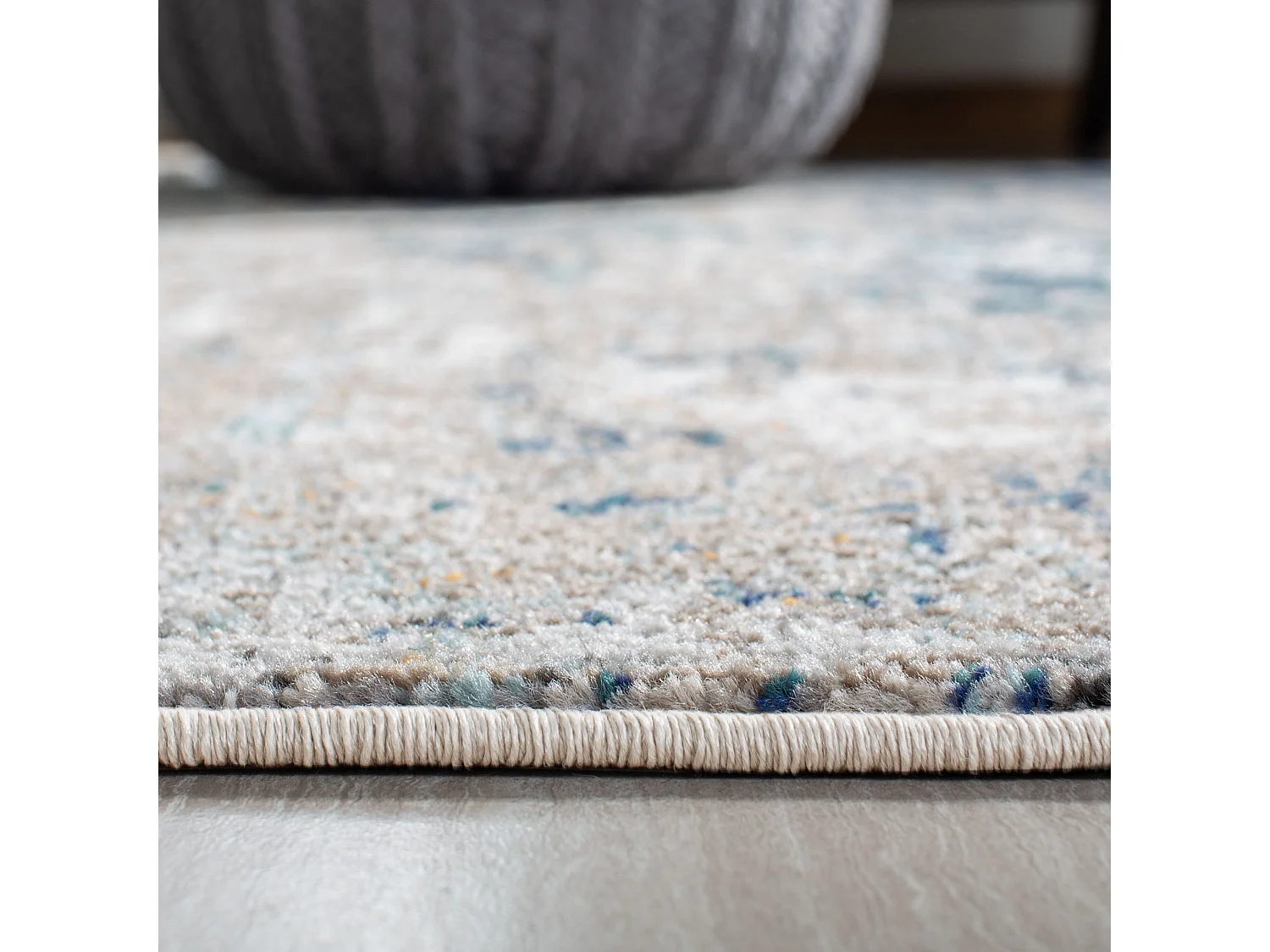 Tapis Gris/Bleu 160 X 229 cm - Manjor