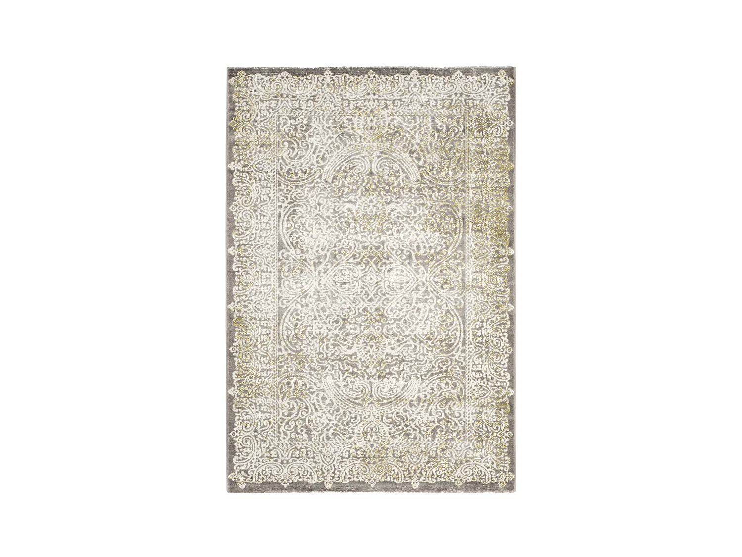 Tapis Gris/Vert 122 X 170 cm - Celine