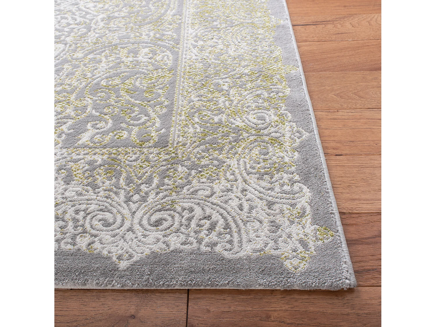 Tapis Gris/Vert 122 X 170 cm - Celine