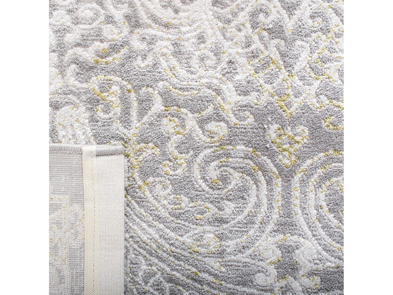 Tapis Gris/Vert 122 X 170 cm - Celine