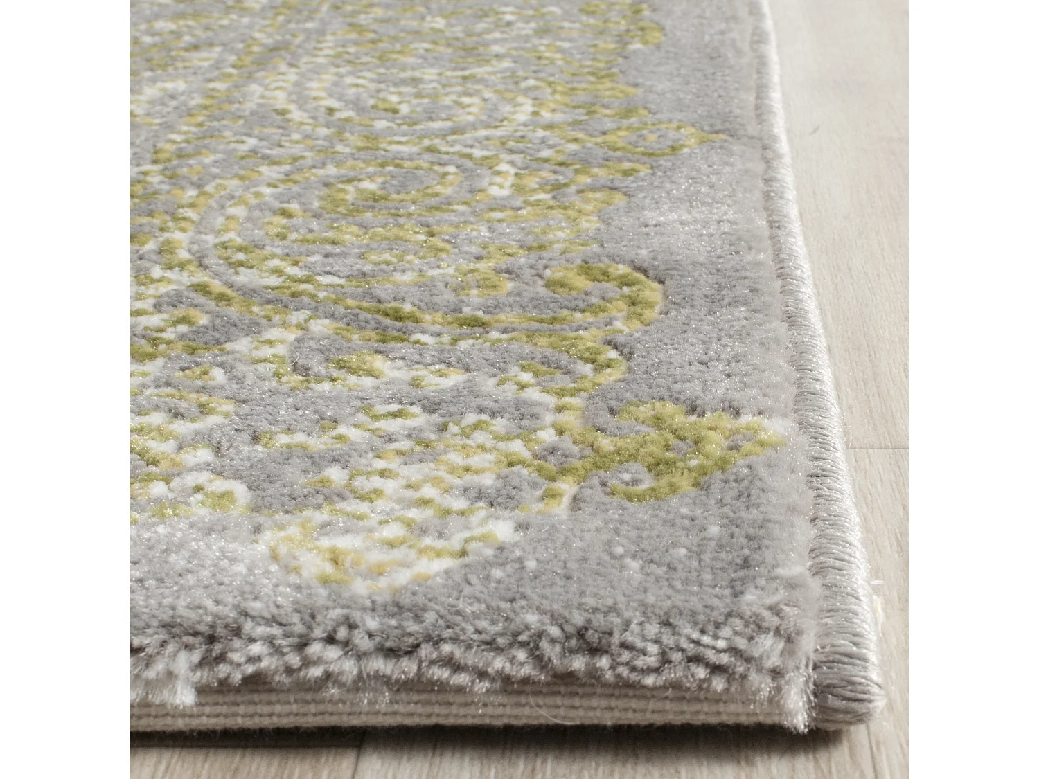 Tapis Gris/Vert 122 X 170 cm - Celine