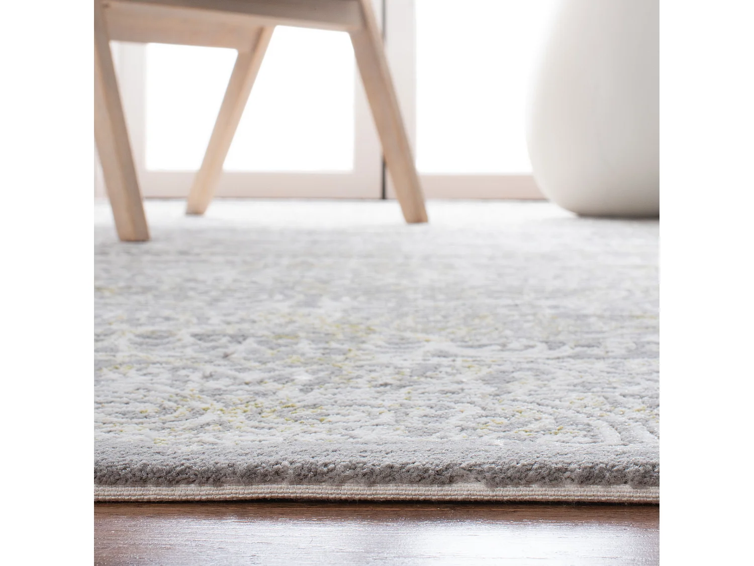 Tapis Gris/Vert 122 X 170 cm - Celine