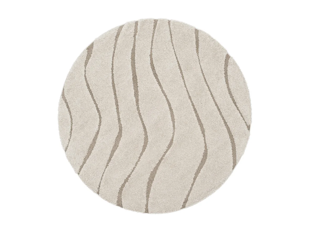 Tapis Crème/Beige 122 X 122 cm - Raton