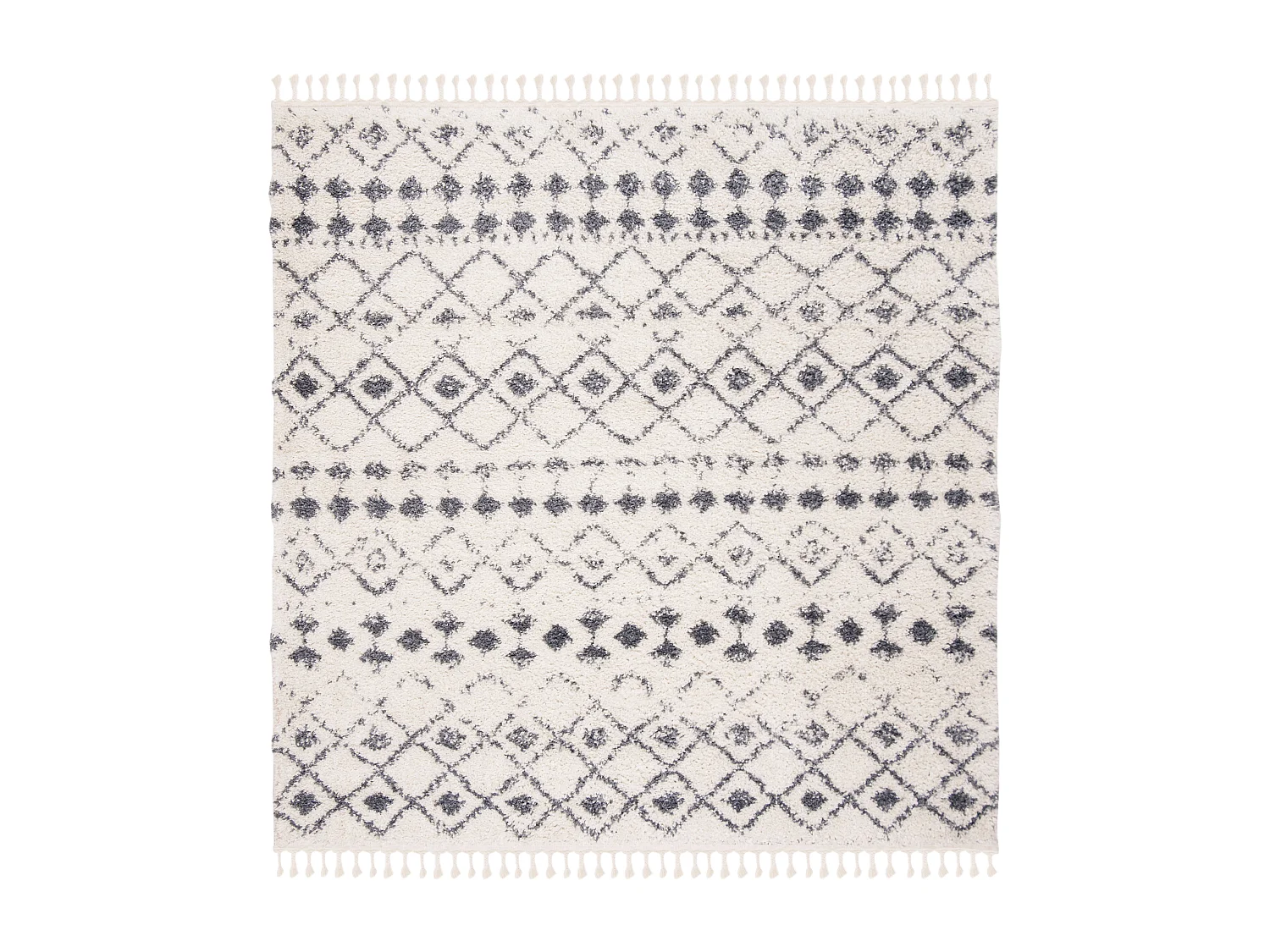 Tapis Gris/Neutre 201 X 201 cm - Aurelia