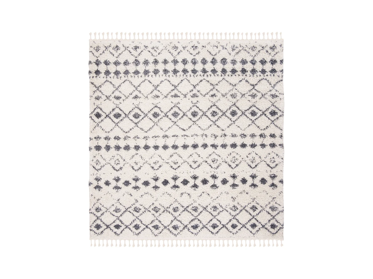 Tapis Gris/Neutre 201 X 201 cm - Aurelia
