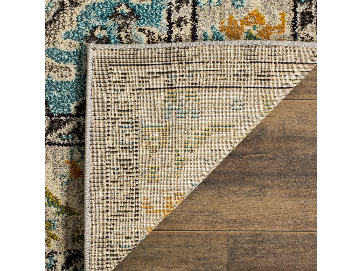 Tapis Gris/Bleu 66 X 183 cm - Milà