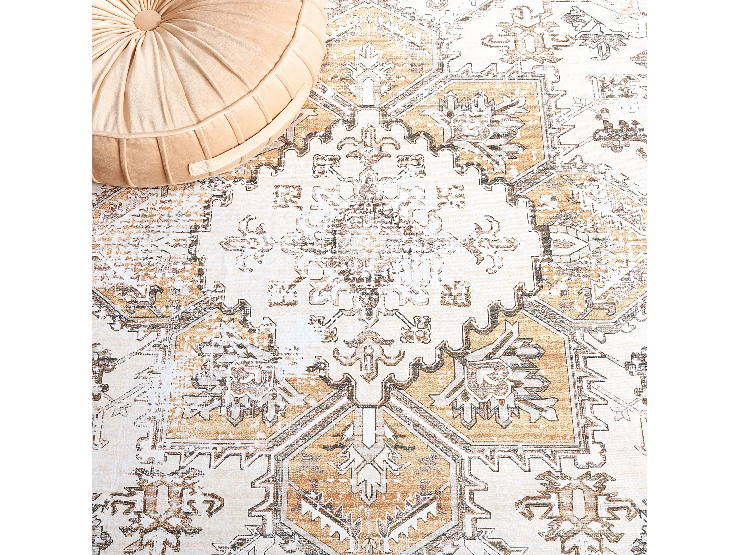 Tapis Beige/Or 244 X 305 cm - Bailee