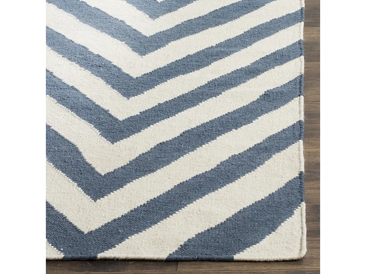 Tapis Bleu/Neutre 122 X 183 cm - Serena