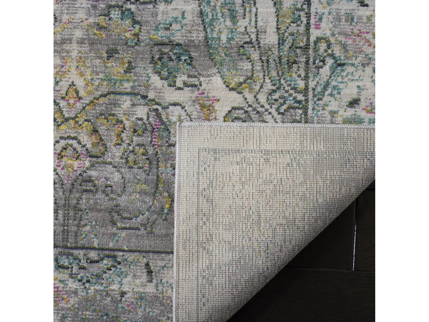 Tapis Gris/Multicolore 122 X 183 cm - Grace