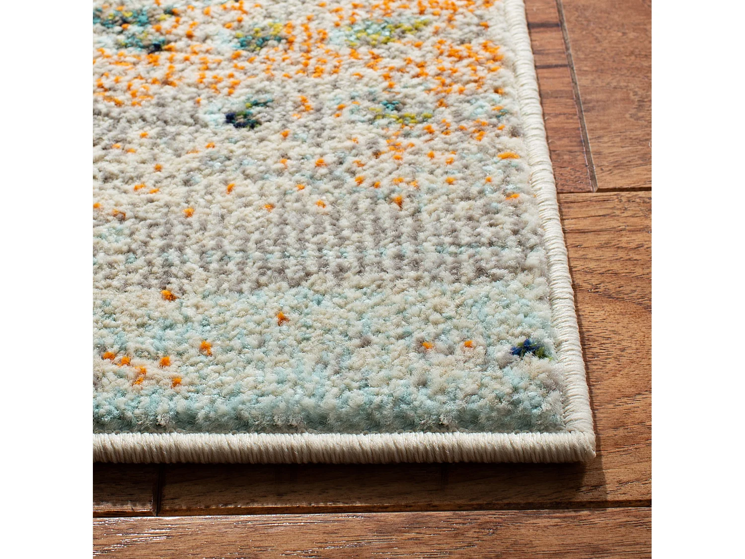 Tapis Neutre/Bleu 122 X 183 cm - Rachel