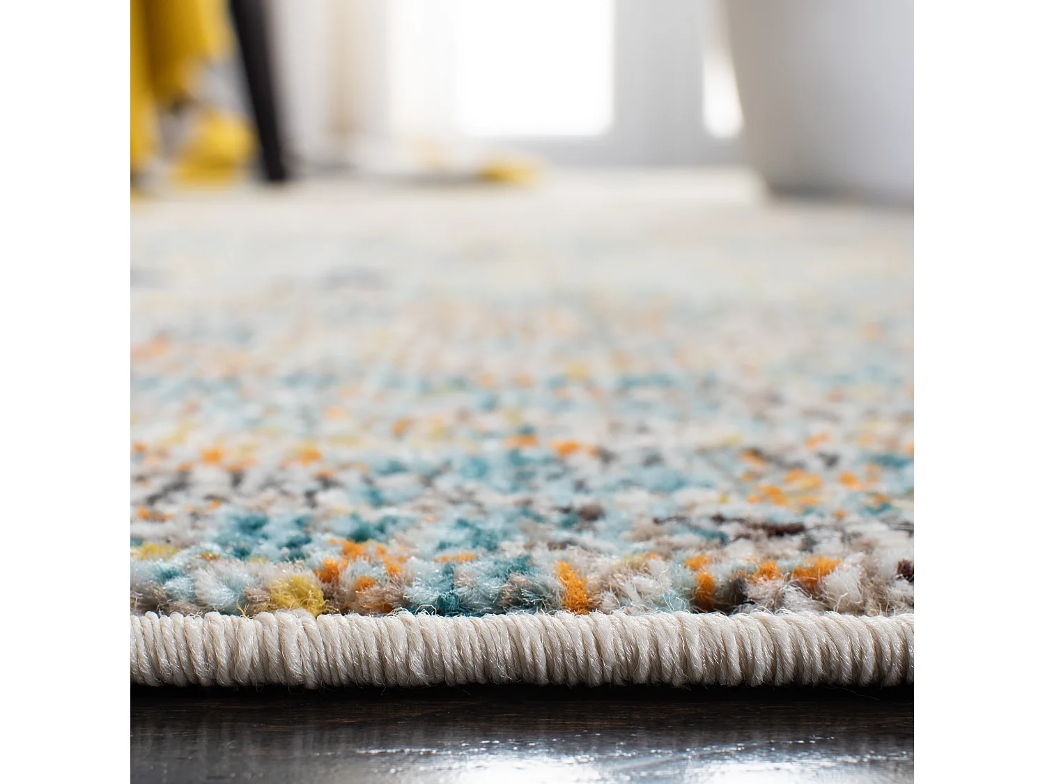 Tapis Gris/Or 91 X 152 cm - Paisley