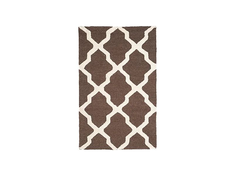 Tapis Marron/Neutre 76 X 183 cm - Ava