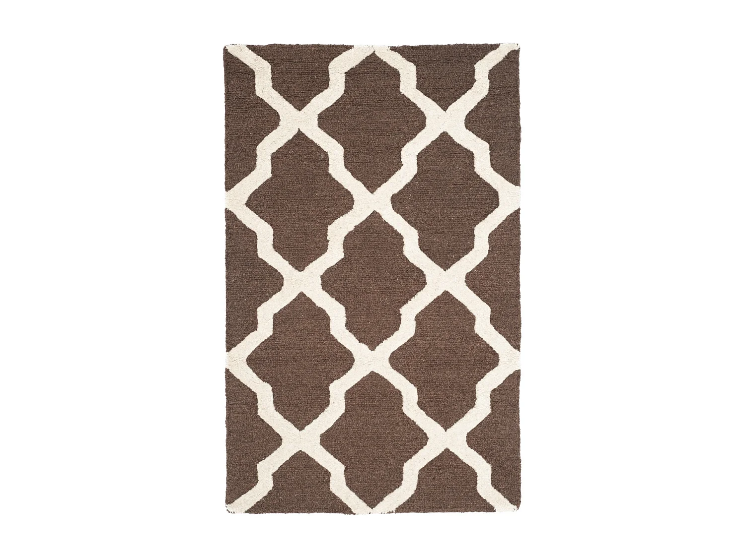 Tapis Marron/Neutre 76 X 183 cm - Ava