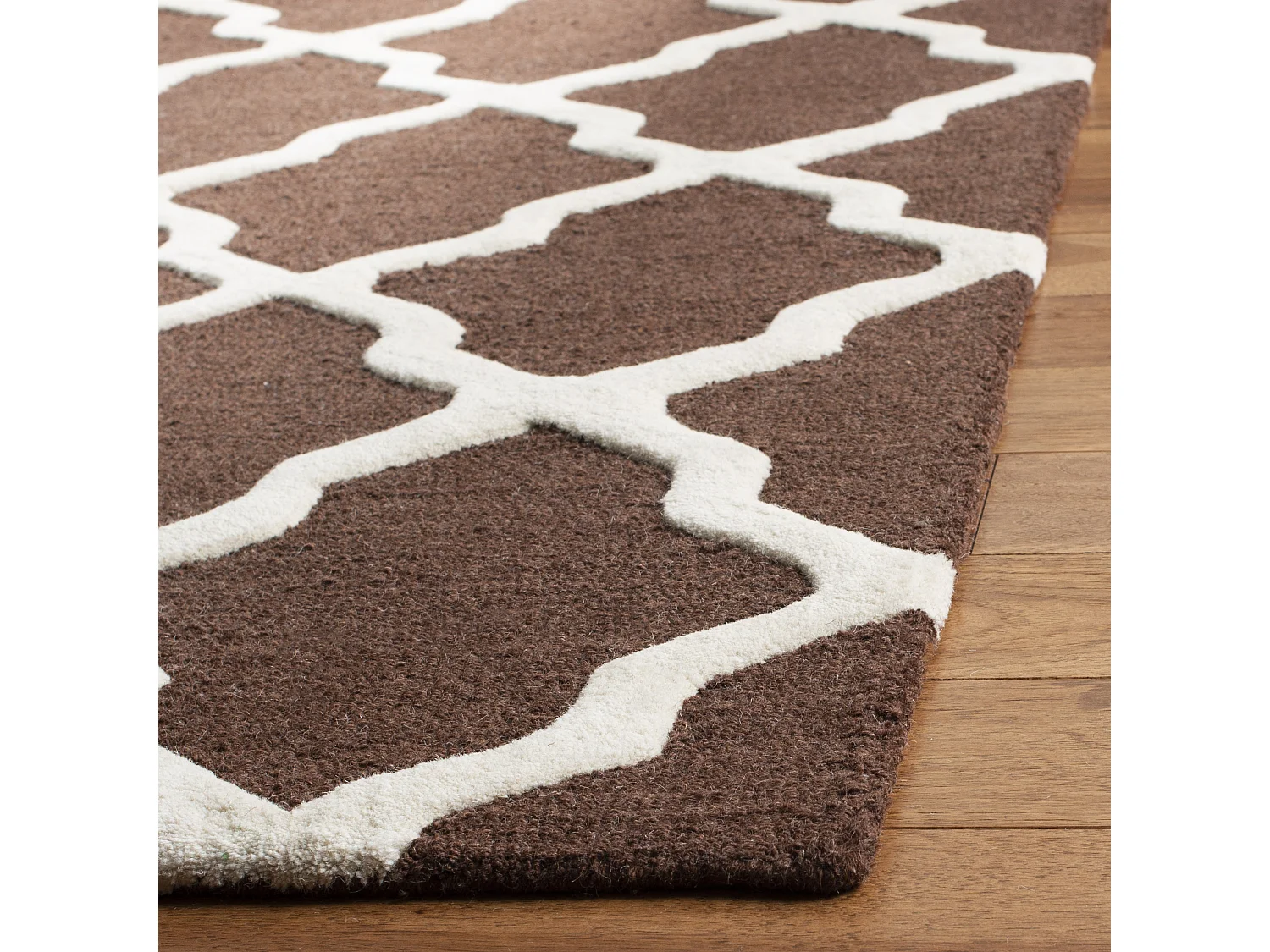 Tapis Marron/Neutre 76 X 183 cm - Ava