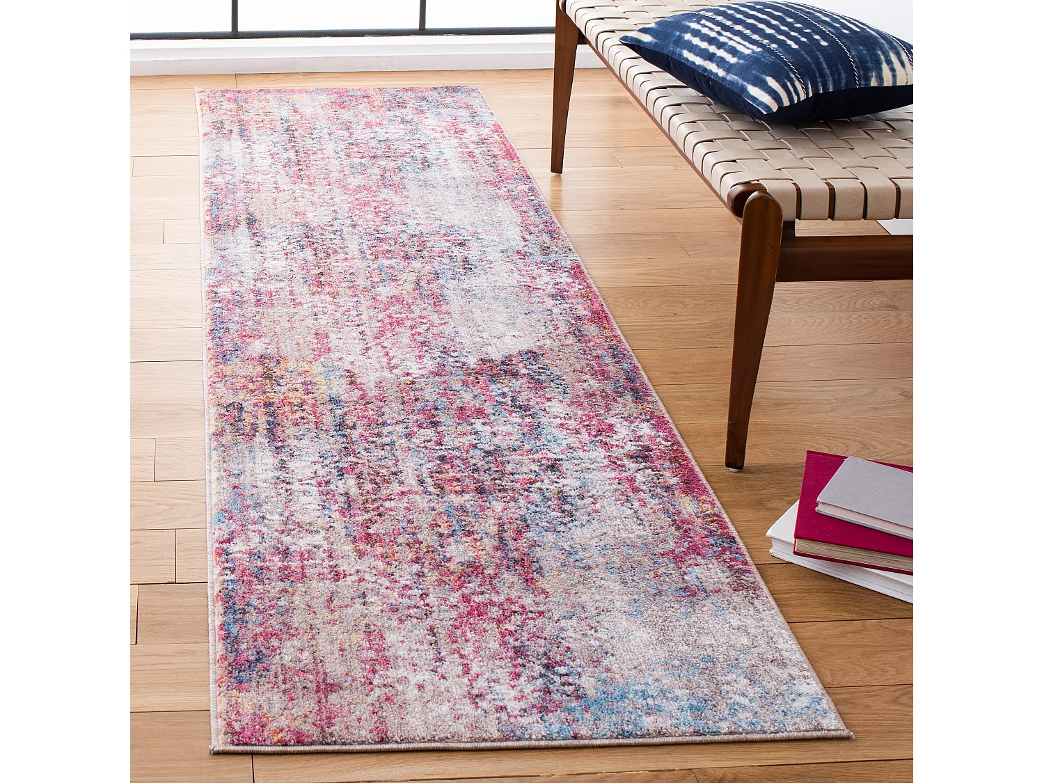 Tapis Rose/Multicolore 69 X 244 cm - Kerstin