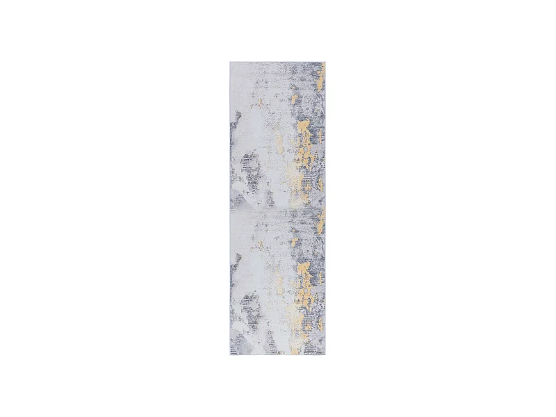Tapis Gris/Or 76 X 122 cm - Unique