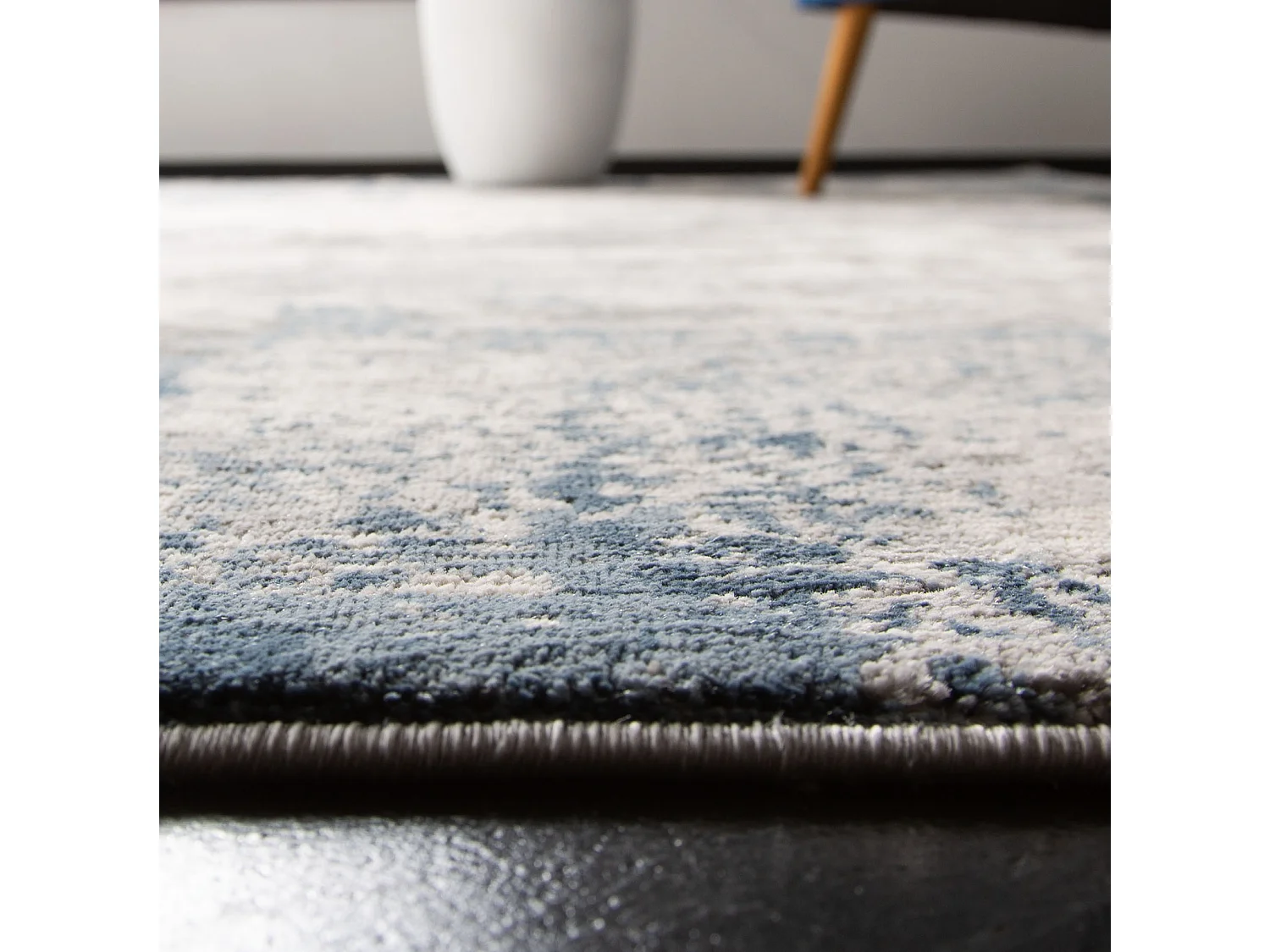 Tapis Gris/Bleu 122 X 183 cm - Willow