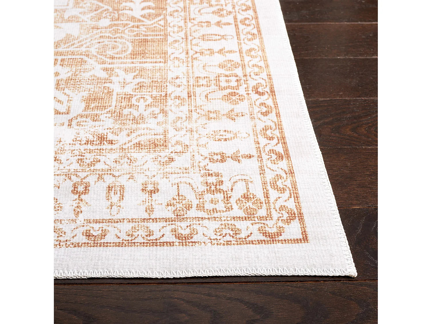 Tapis Beige/Or 76 X 244 cm - Briella