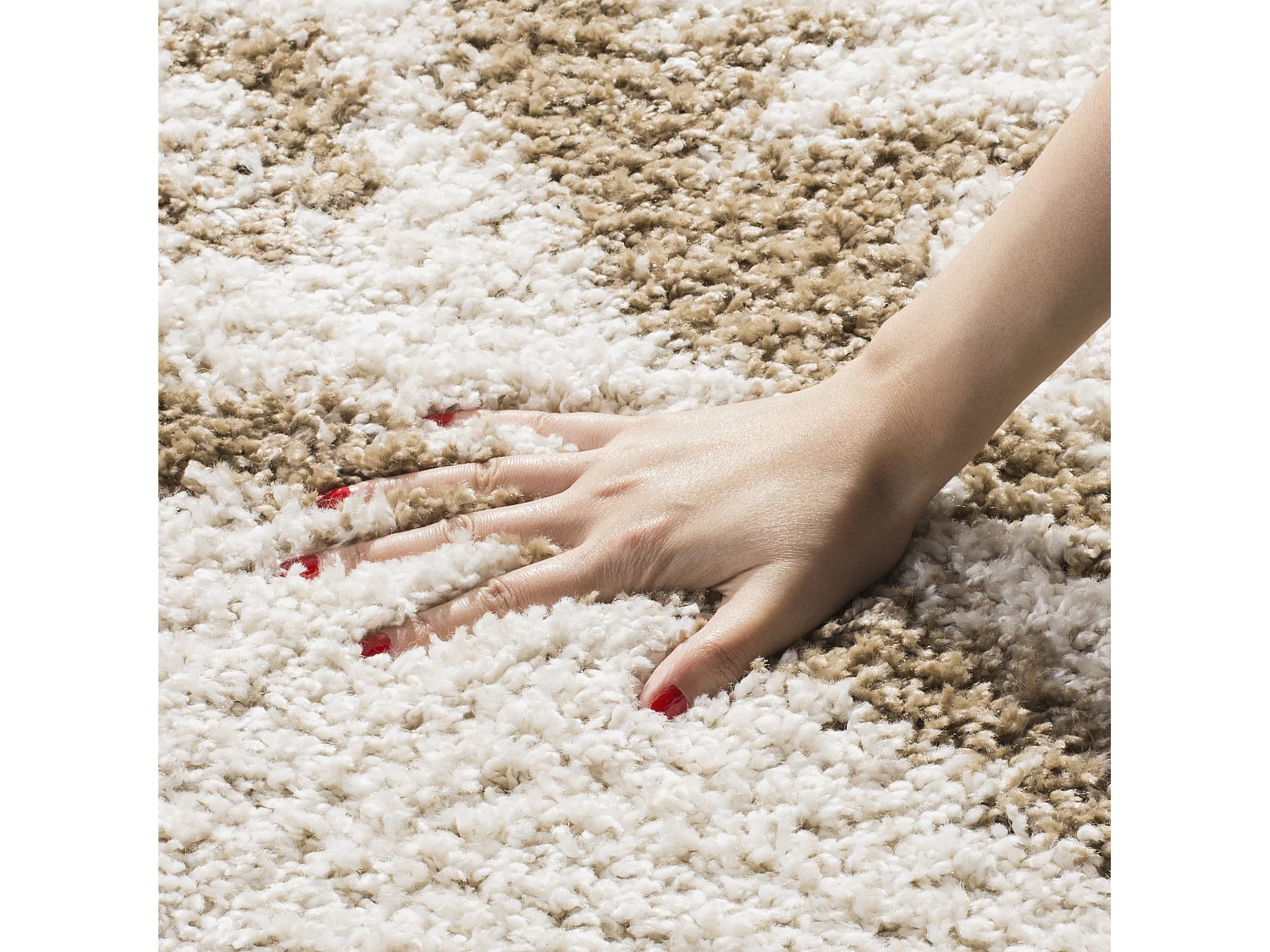 Tapis Neutre/Blanc 122 X 183 cm - Altan