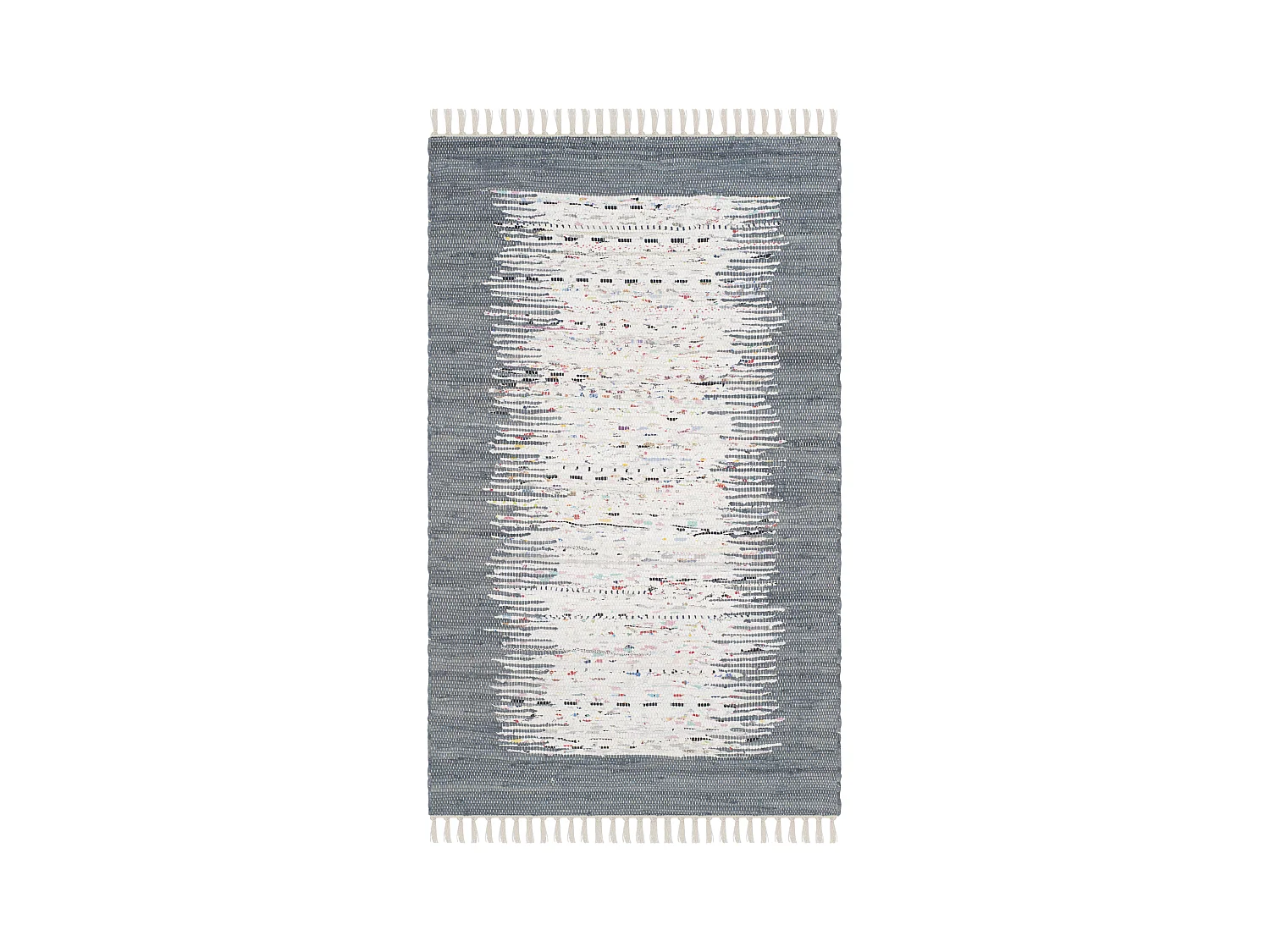 Tapis Neutre/Gris 122 X 183 cm - Saltillo