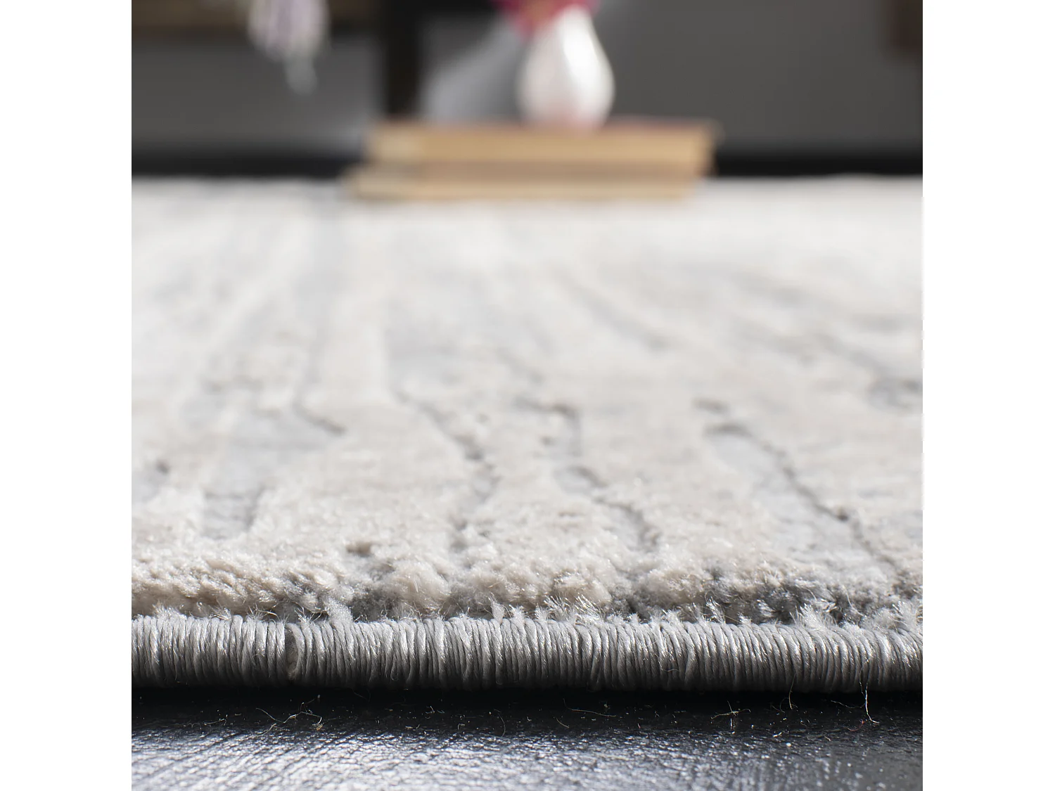 Tapis Neutre/Gris 122 X 183 cm - Talia