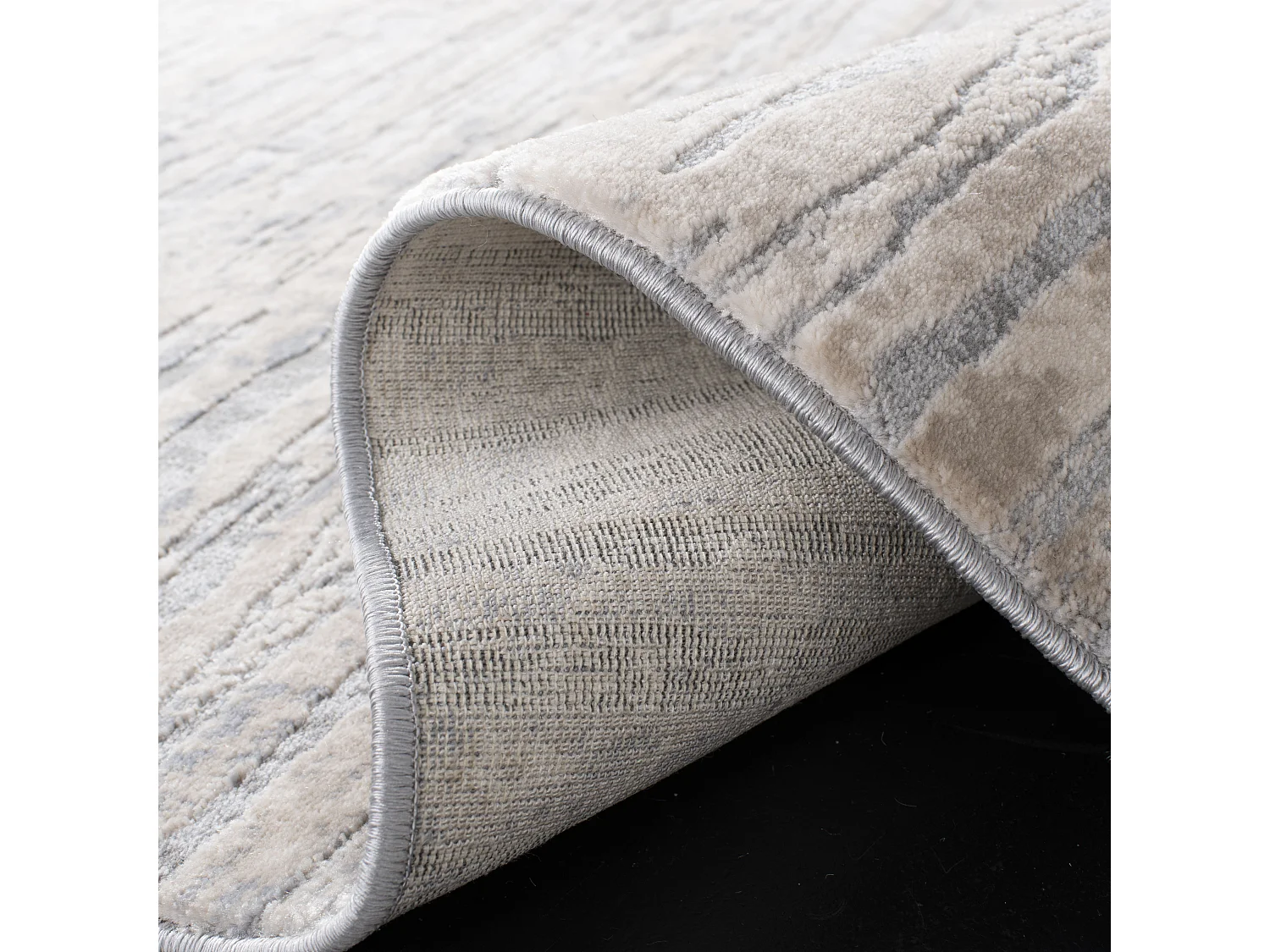 Tapis Neutre/Gris 122 X 183 cm - Talia