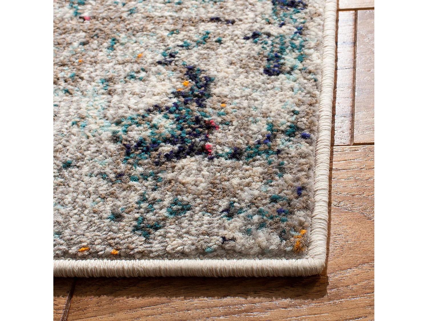 Tapis Gris/Beige 91 X 152 cm - Mateo