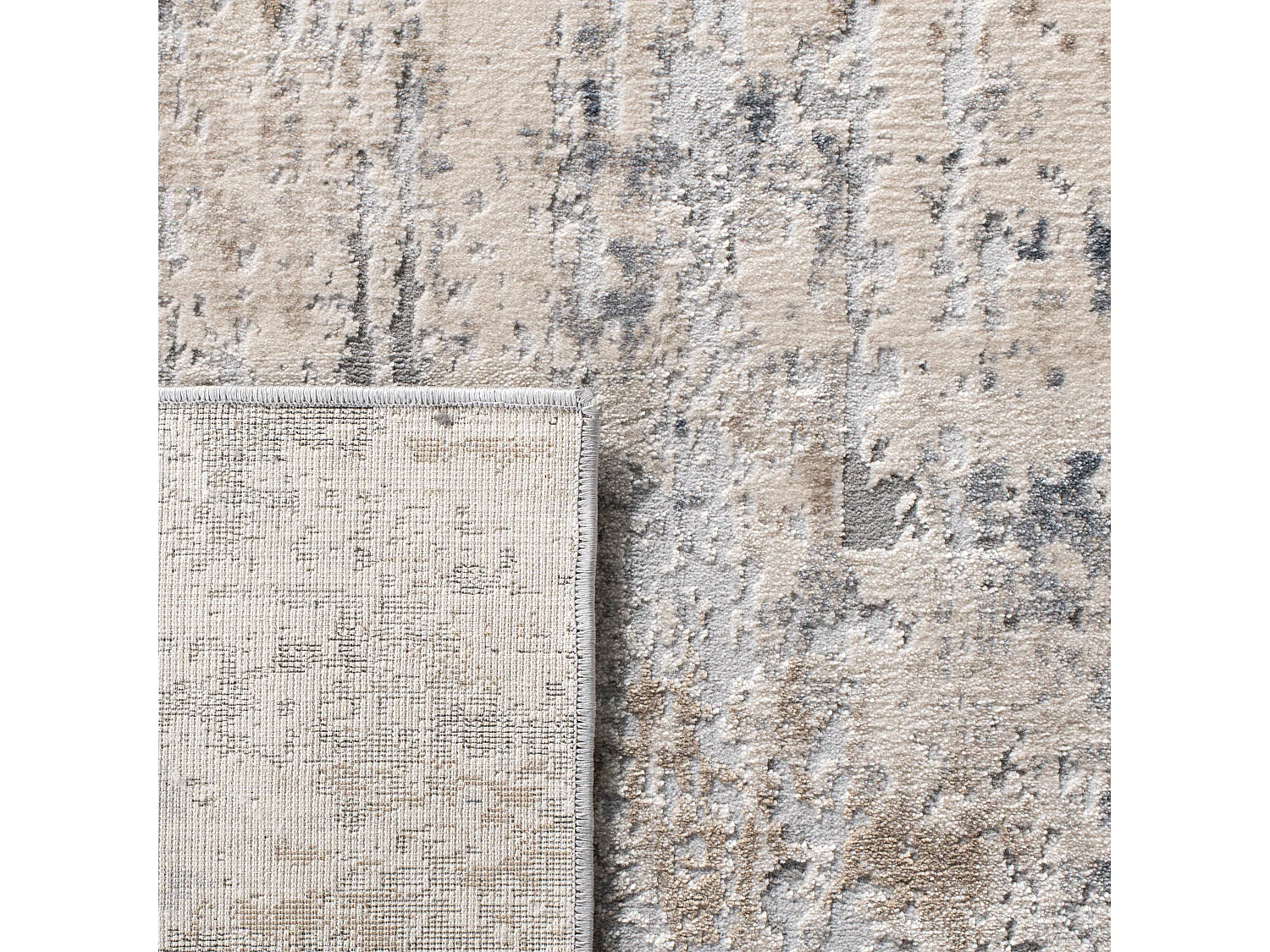Tapis Neutre/Gris 160 X 229 cm - Leah