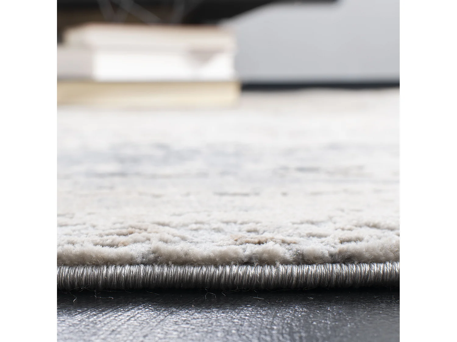 Tapis Neutre/Gris 160 X 229 cm - Leah