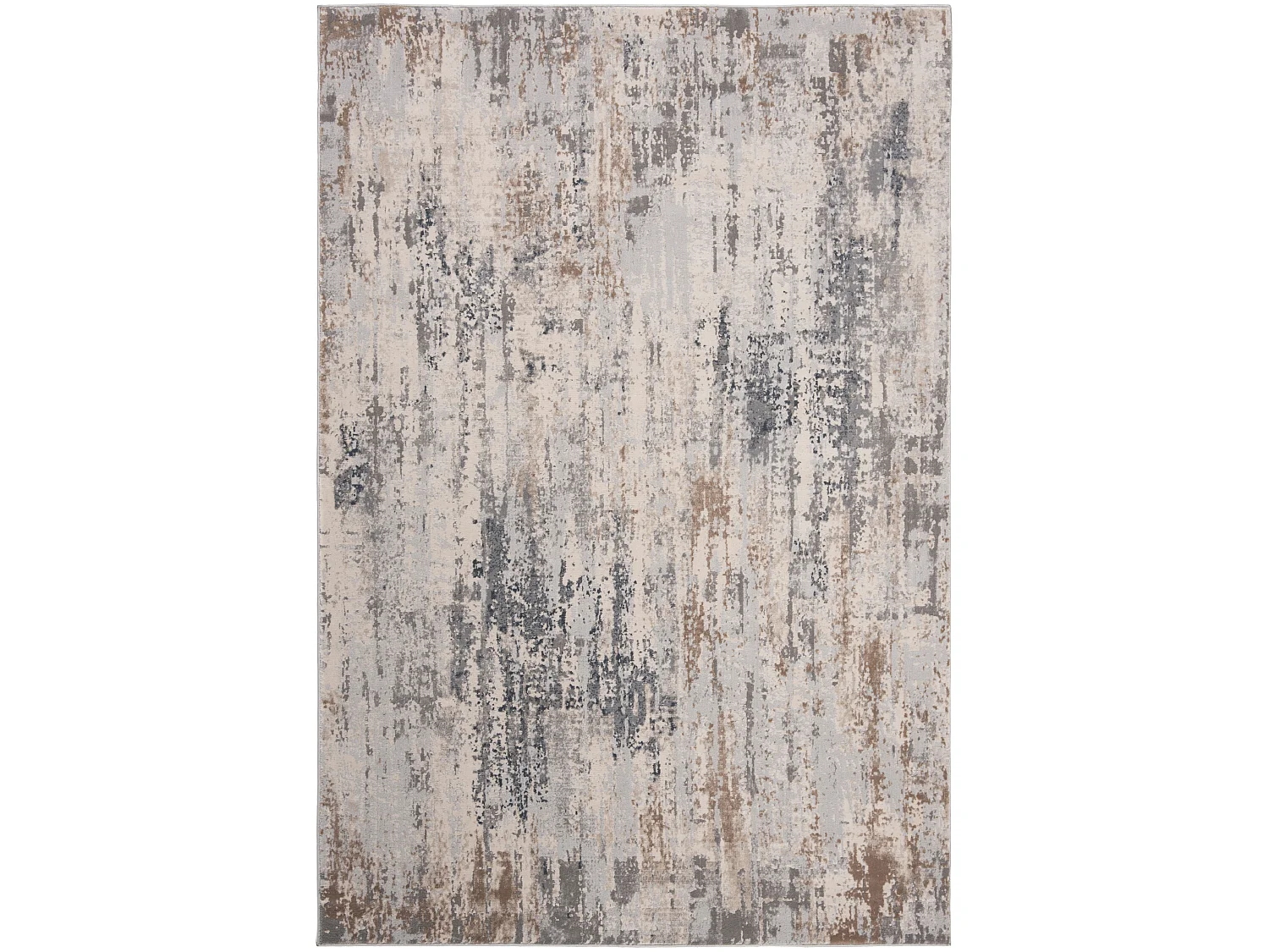 Tapis Neutre/Gris 160 X 229 cm - Leah