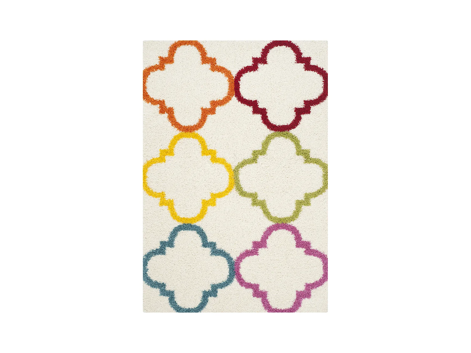 Tapis Neutre/Multicolore 160 X 229 cm - Gwendolyn