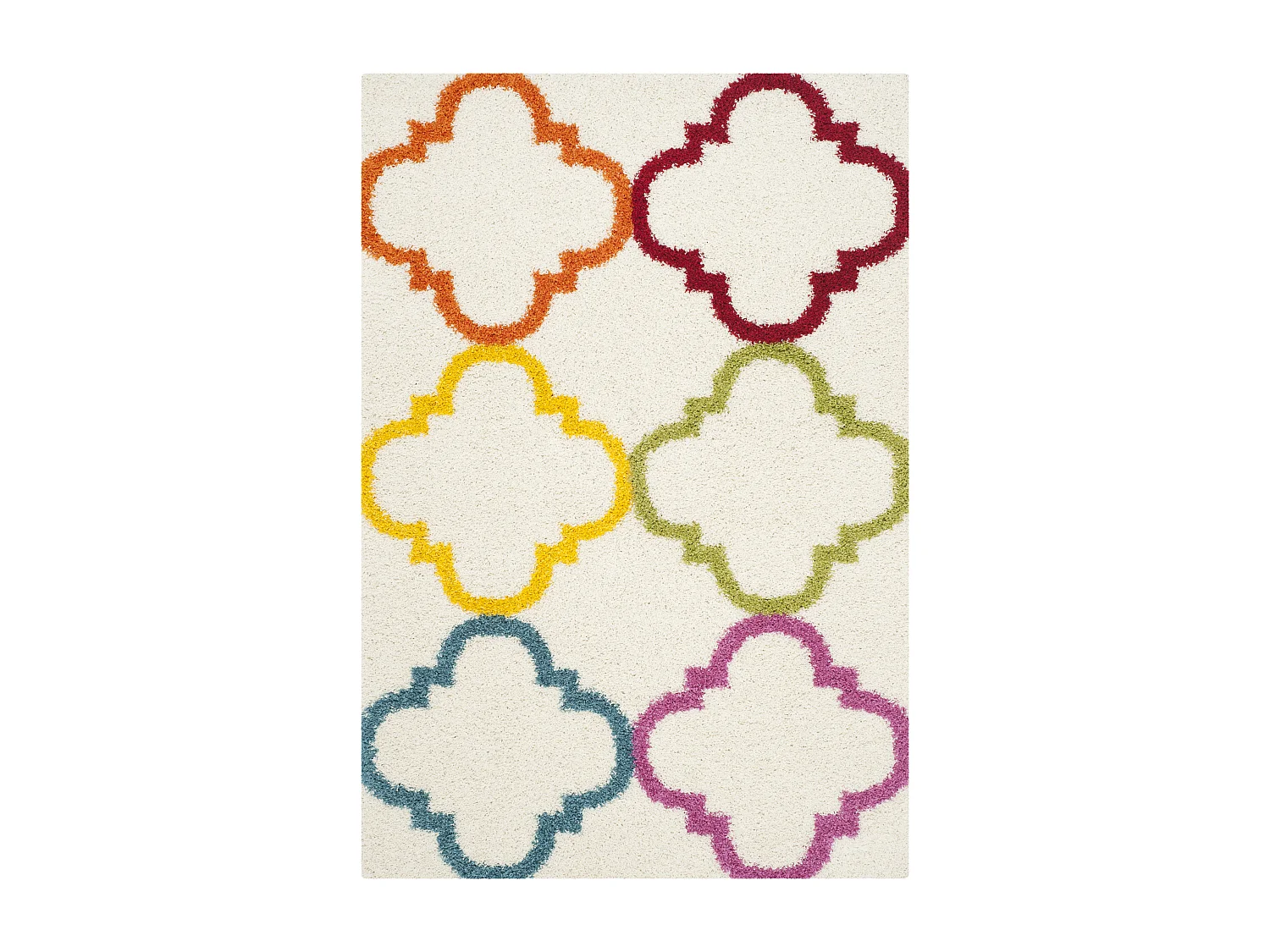 Tapis Neutre/Multicolore 160 X 229 cm - Gwendolyn
