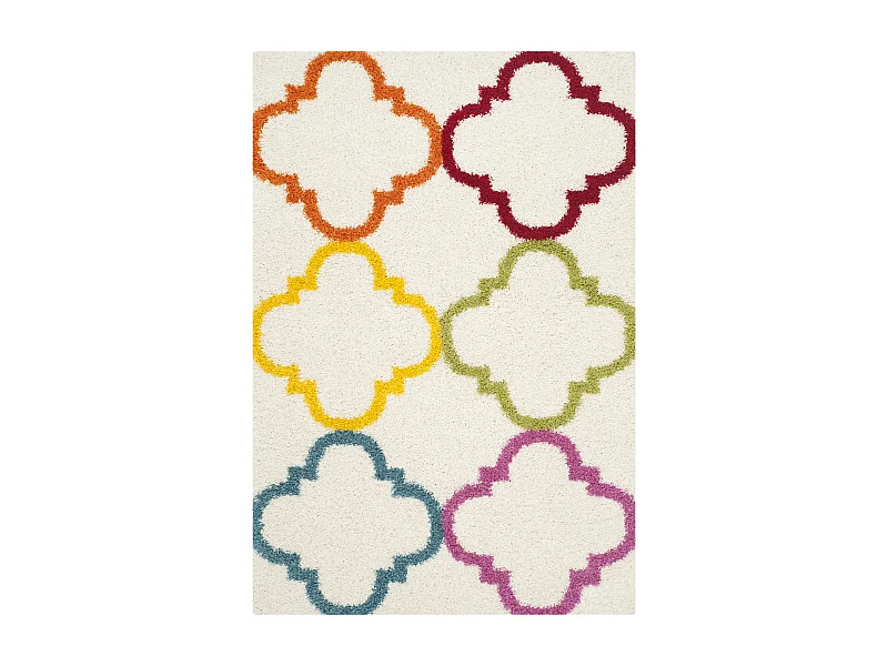 Tapis Neutre/Multicolore 160 X 229 cm - Gwendolyn