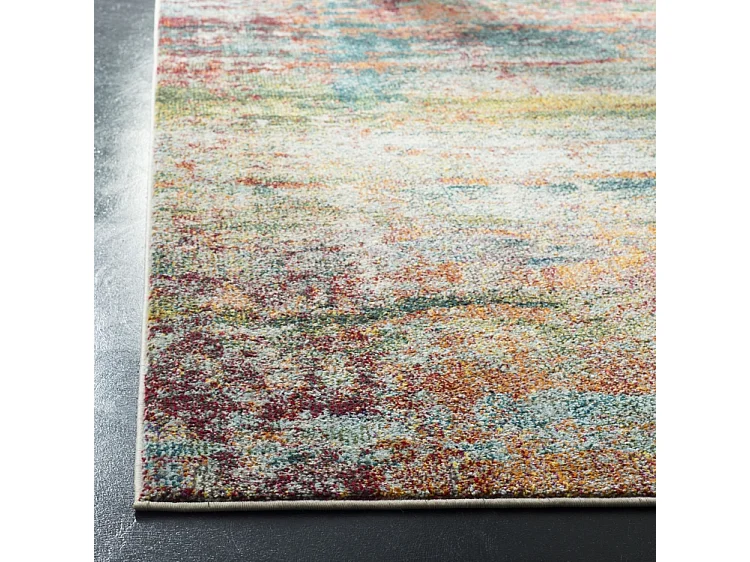 Tapis Bleu/Orange 122 X 170 cm - Arya