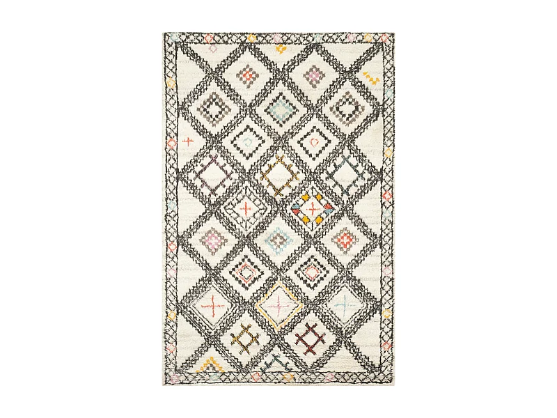 Tapis Neutre/Multicolore 183 X 274 cm - Laurel