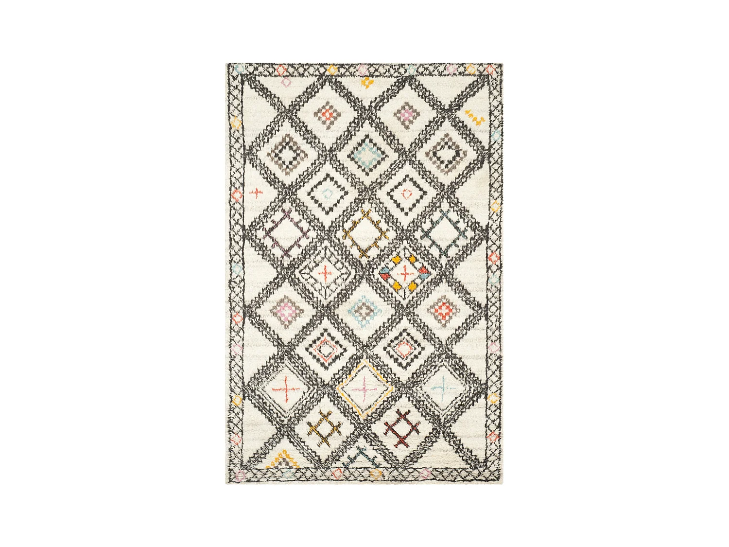 Tapis Neutre/Multicolore 183 X 274 cm - Laurel