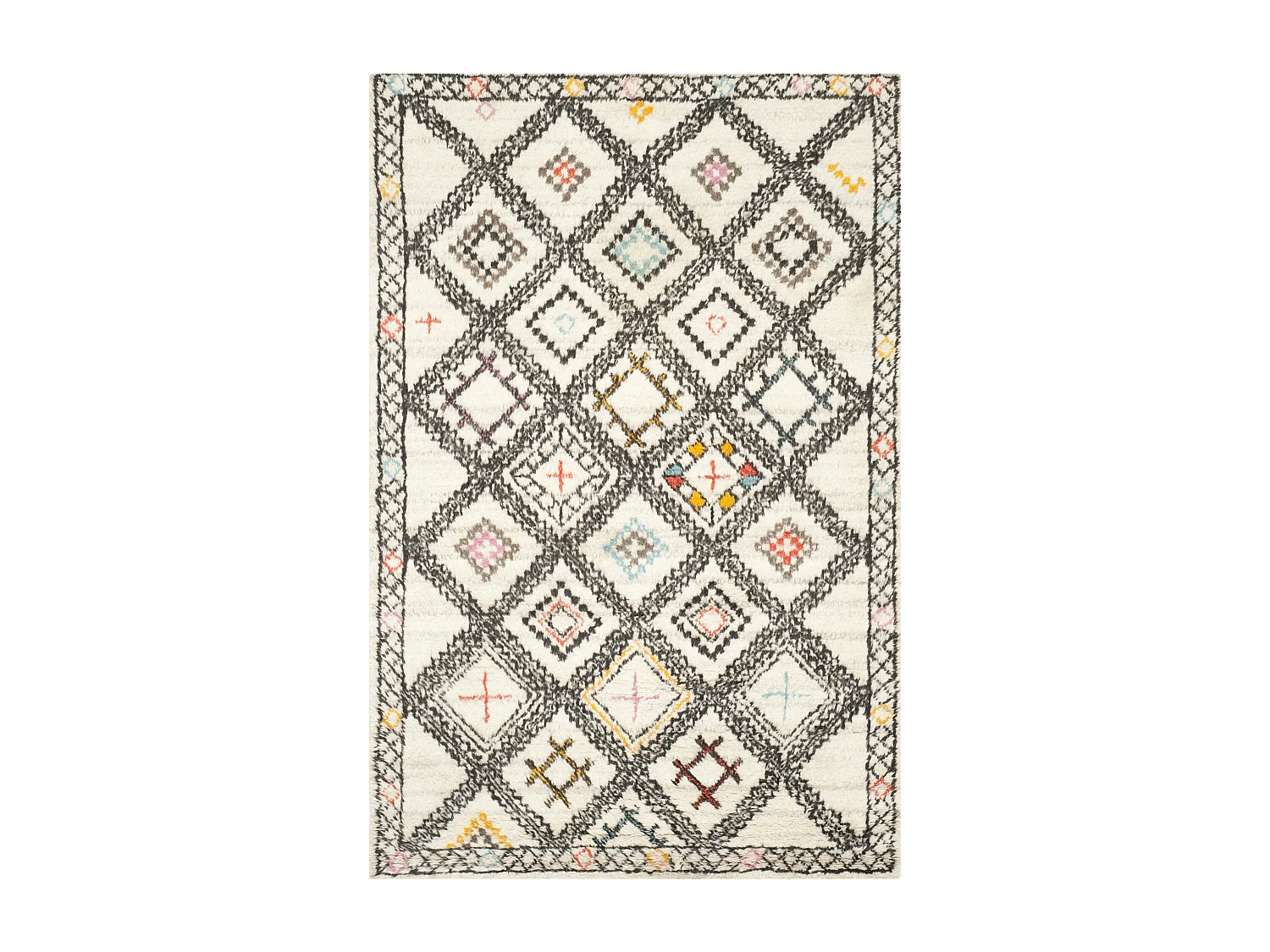 Tapis Neutre/Multicolore 183 X 274 cm - Laurel