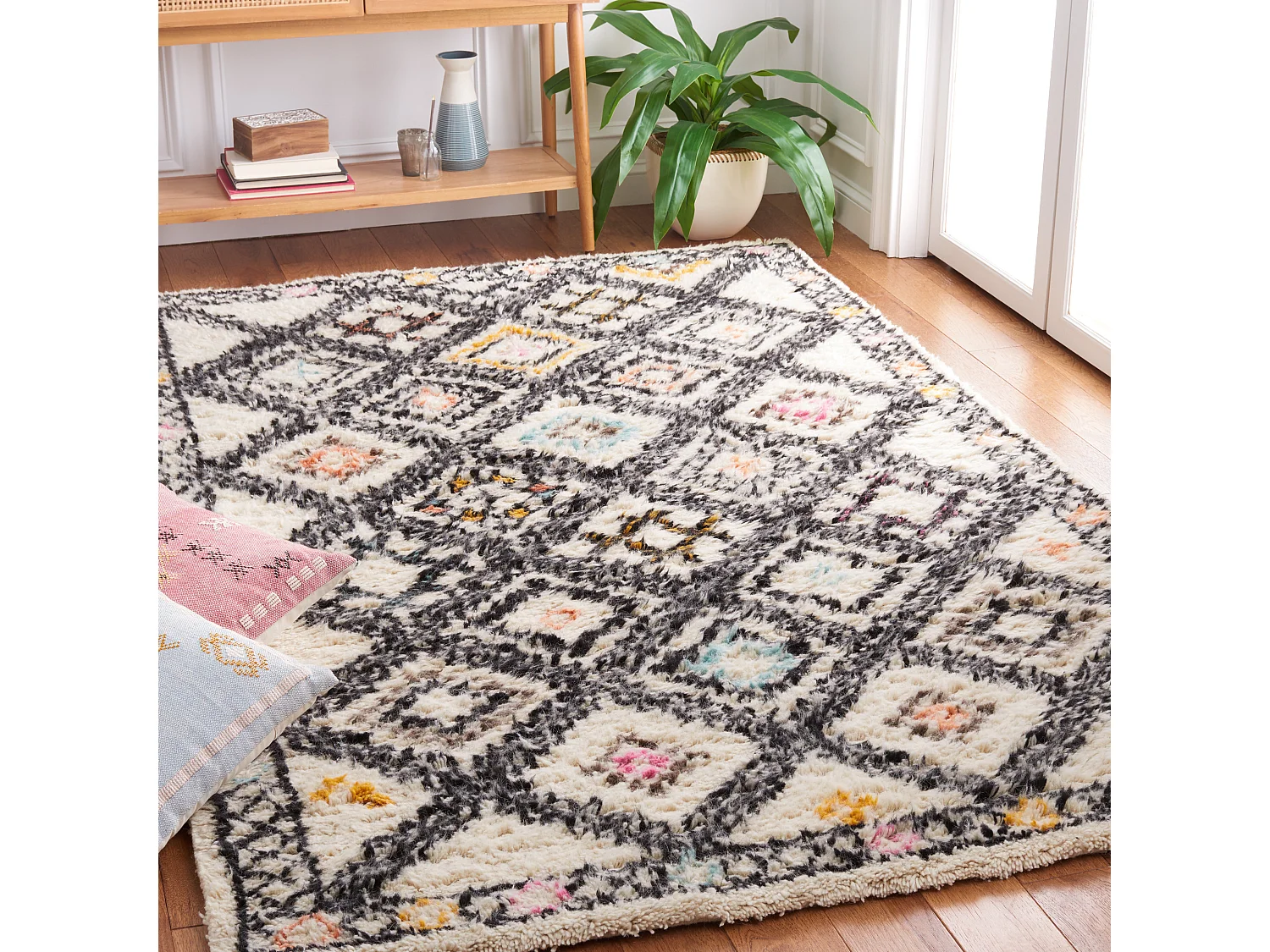 Tapis Neutre/Multicolore 183 X 274 cm - Laurel