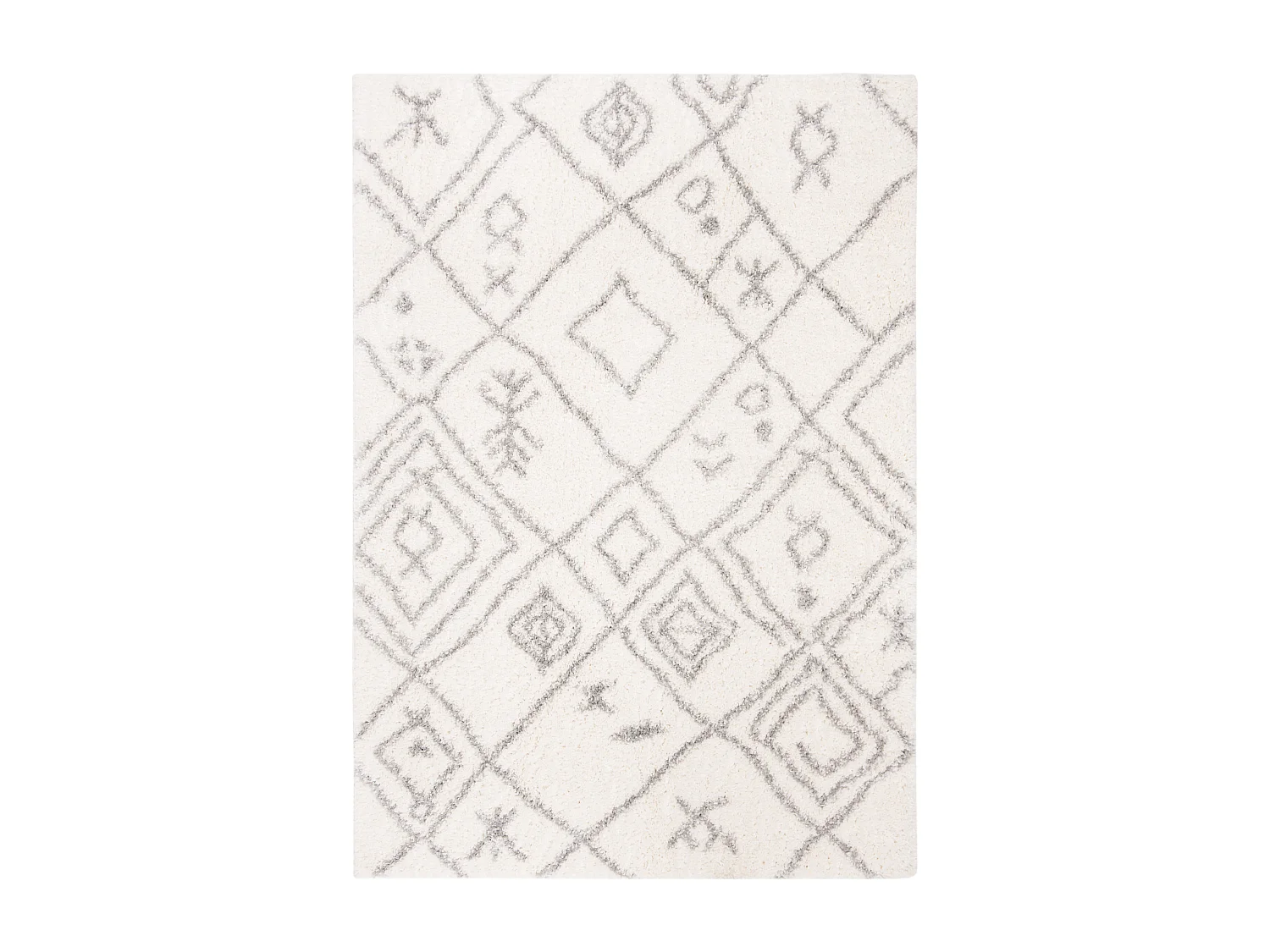 Tapis Neutre/Gris 160 X 229 cm - Alison