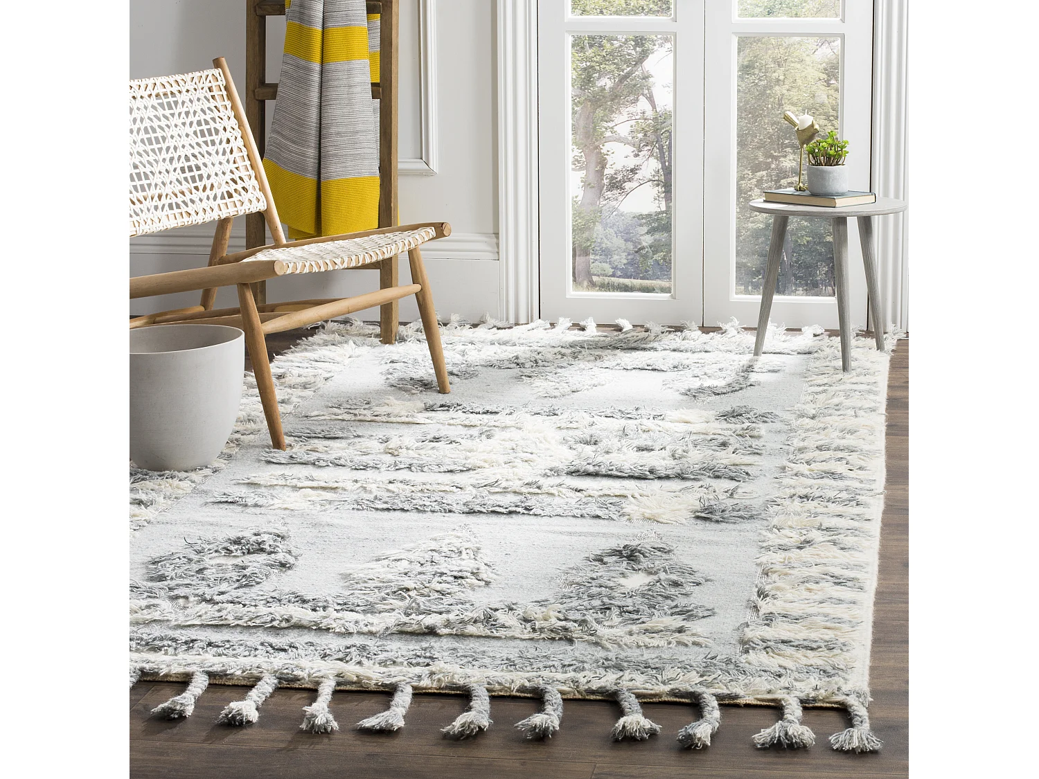 Tapis Gris/Neutre 183 X 274 cm - Clara