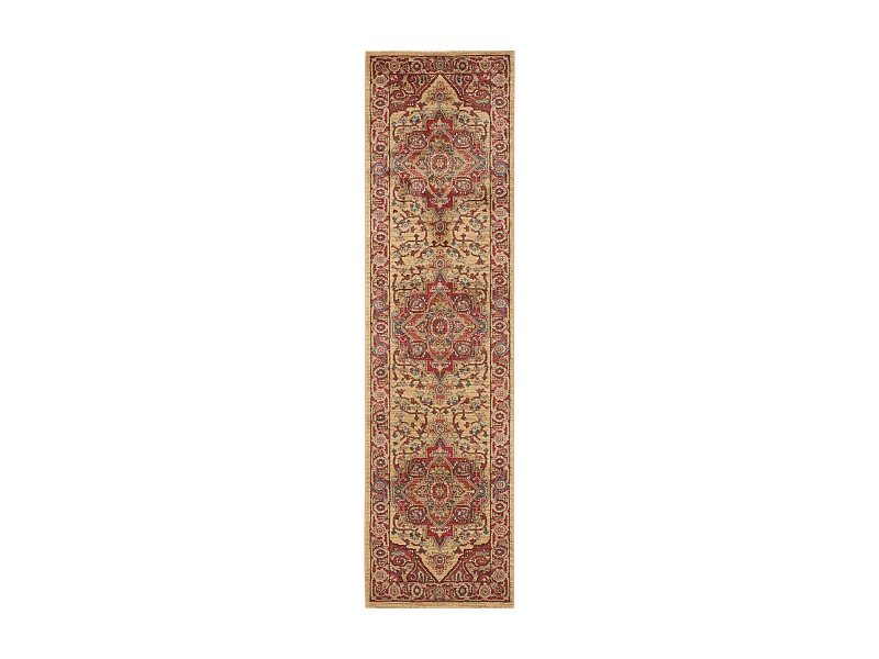 Tapis Rouge/Neutre 66 X 244 cm - Julianna
