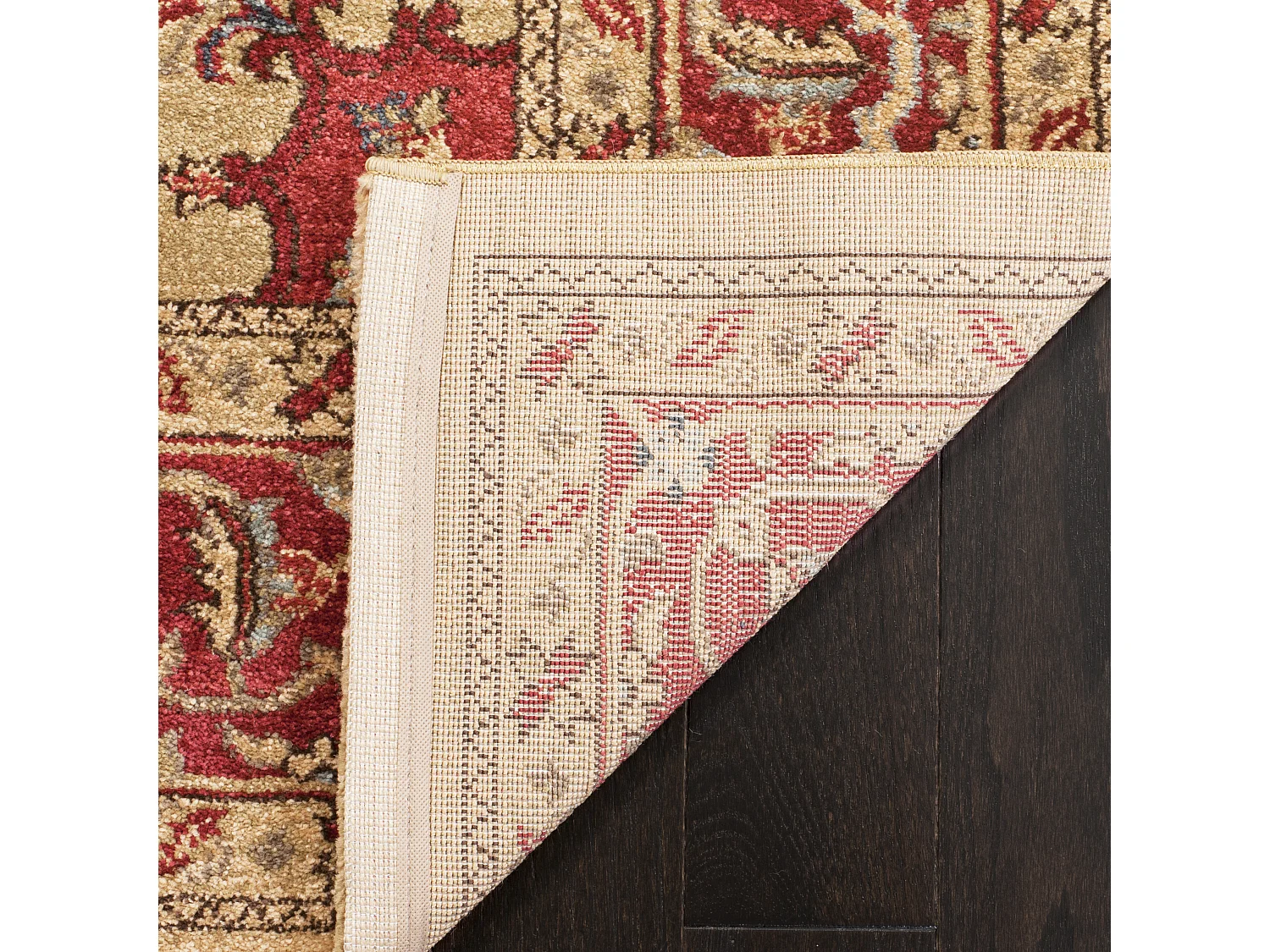 Tapis Rouge/Neutre 66 X 244 cm - Julianna