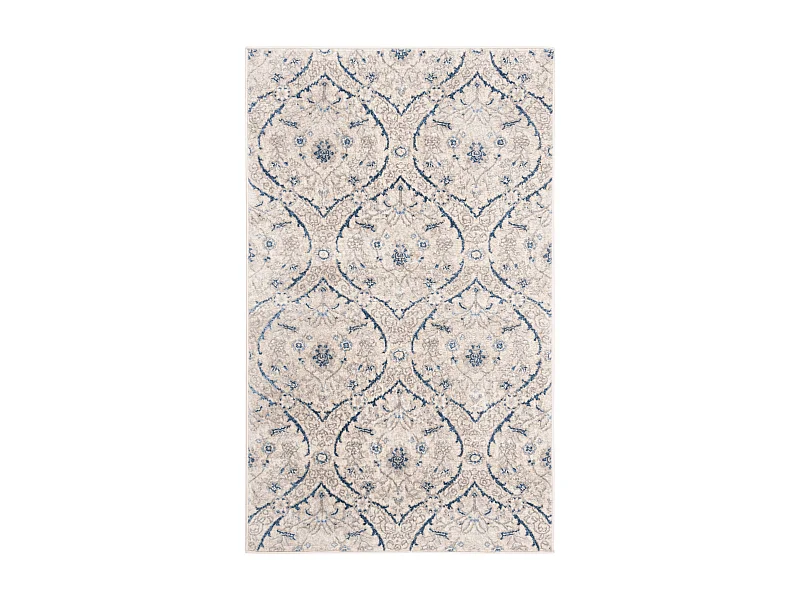Tapis Gris/Bleu 91 X 152 cm - Camille