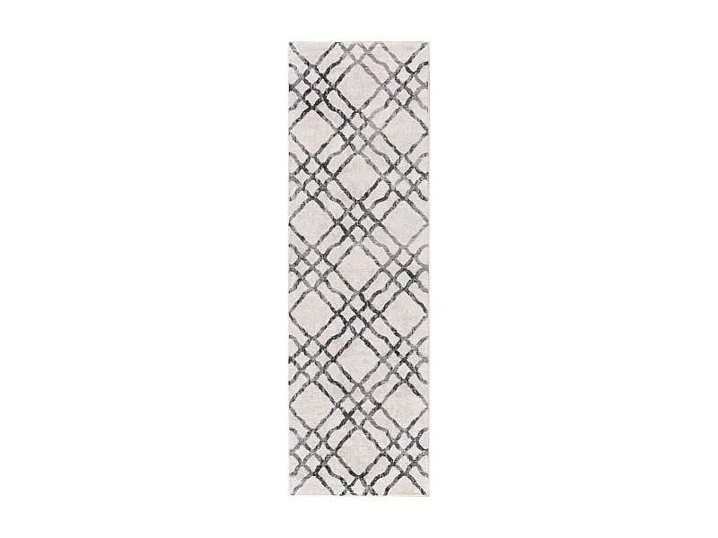 Tapis Neutre/Gris 66 X 213 cm - Sylvia